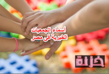 أسماء الجمعيات الخيرية فى مصر