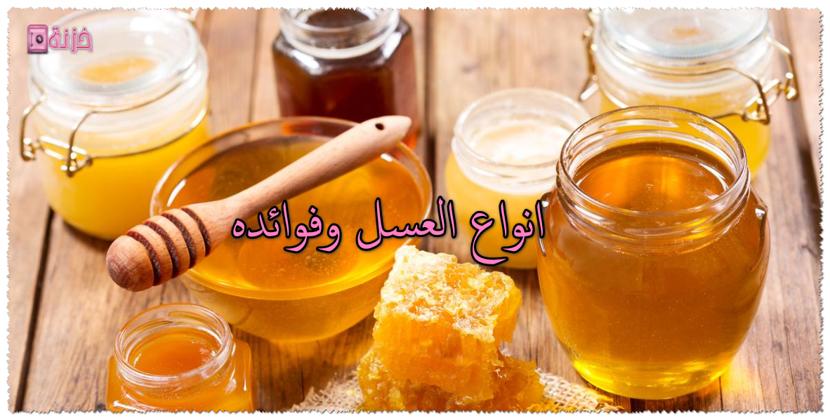 انواع العسل وفوائده 