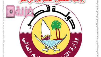 رواتب المعلمين المصريين في قطر